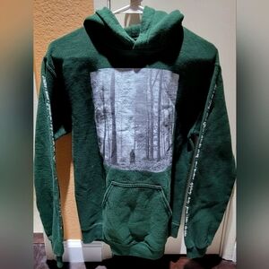 Taylor Swift Folklore Hoodie, Size Small, Forest Green